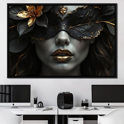Noir Botanica Canvas Wall Art