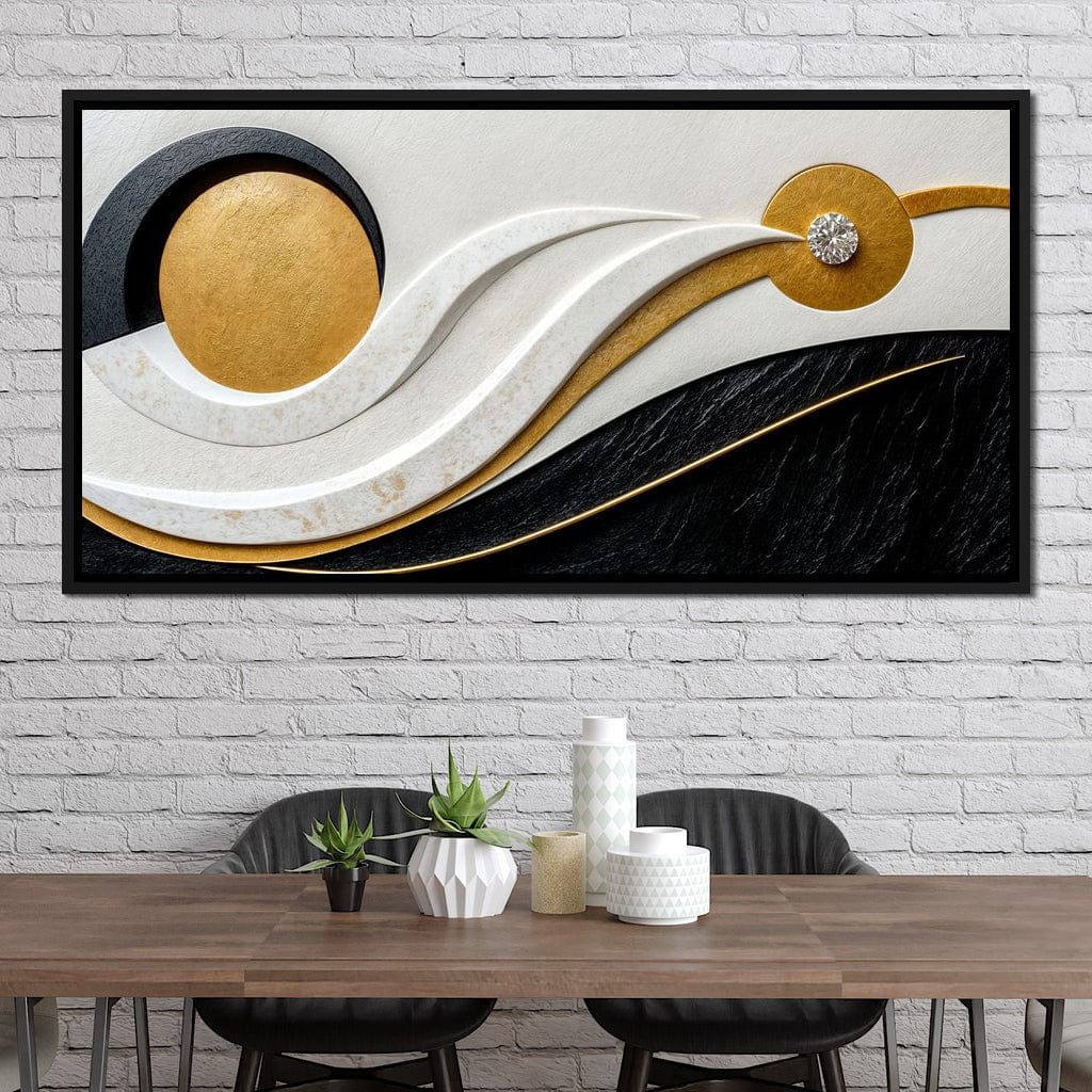 Opulent Simplicity Canvas Wall Art