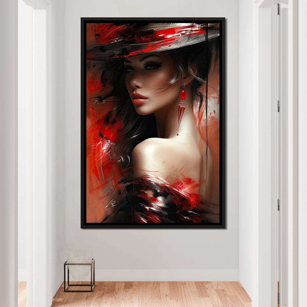 Sultry Shadows and Light Canvas Wall Art