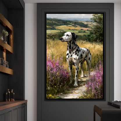 Dalmatian Meadow Pathway Canvas Wall Art