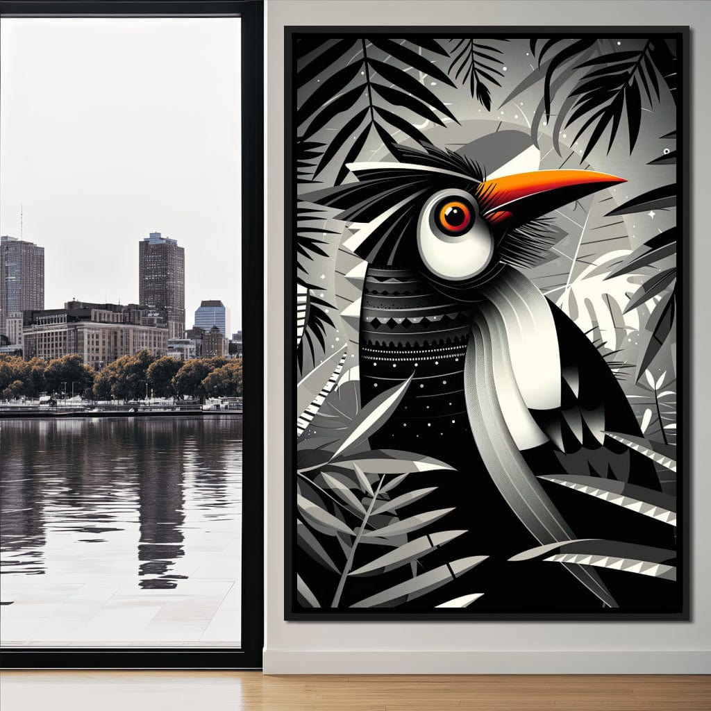 Tropical Trance Toucan Canvas Wall Art
