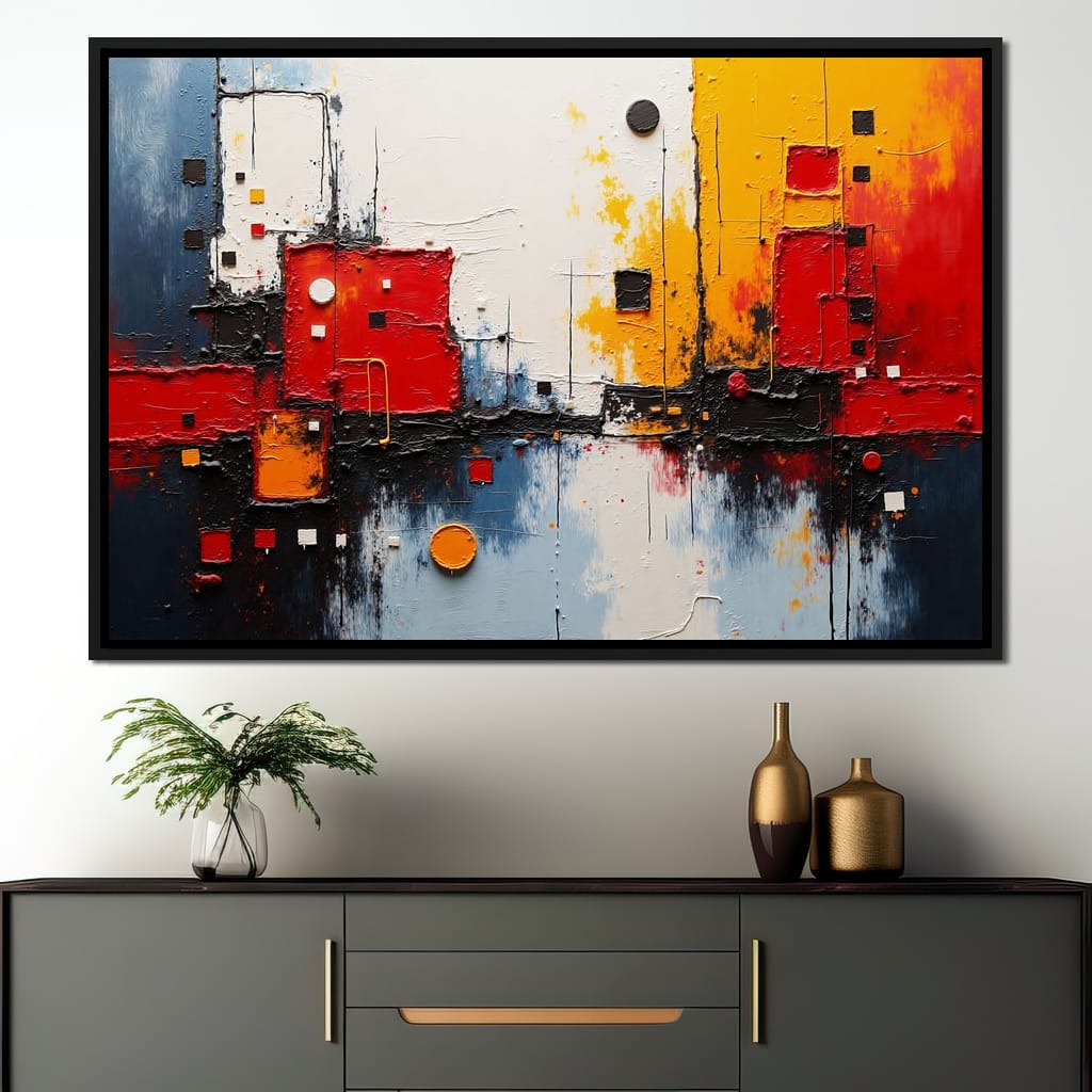 Urban Pulse Canvas Wall Art