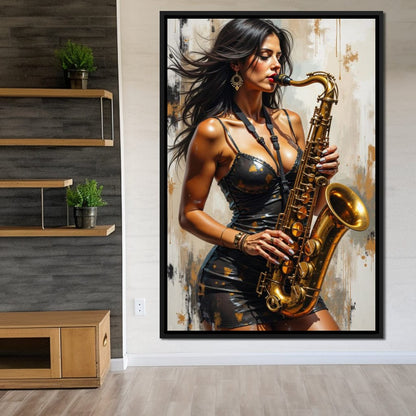 Euphonic Burst Canvas Wall Art