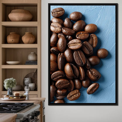 Roasted Coffee Beans Still Life Canvas Wall Art