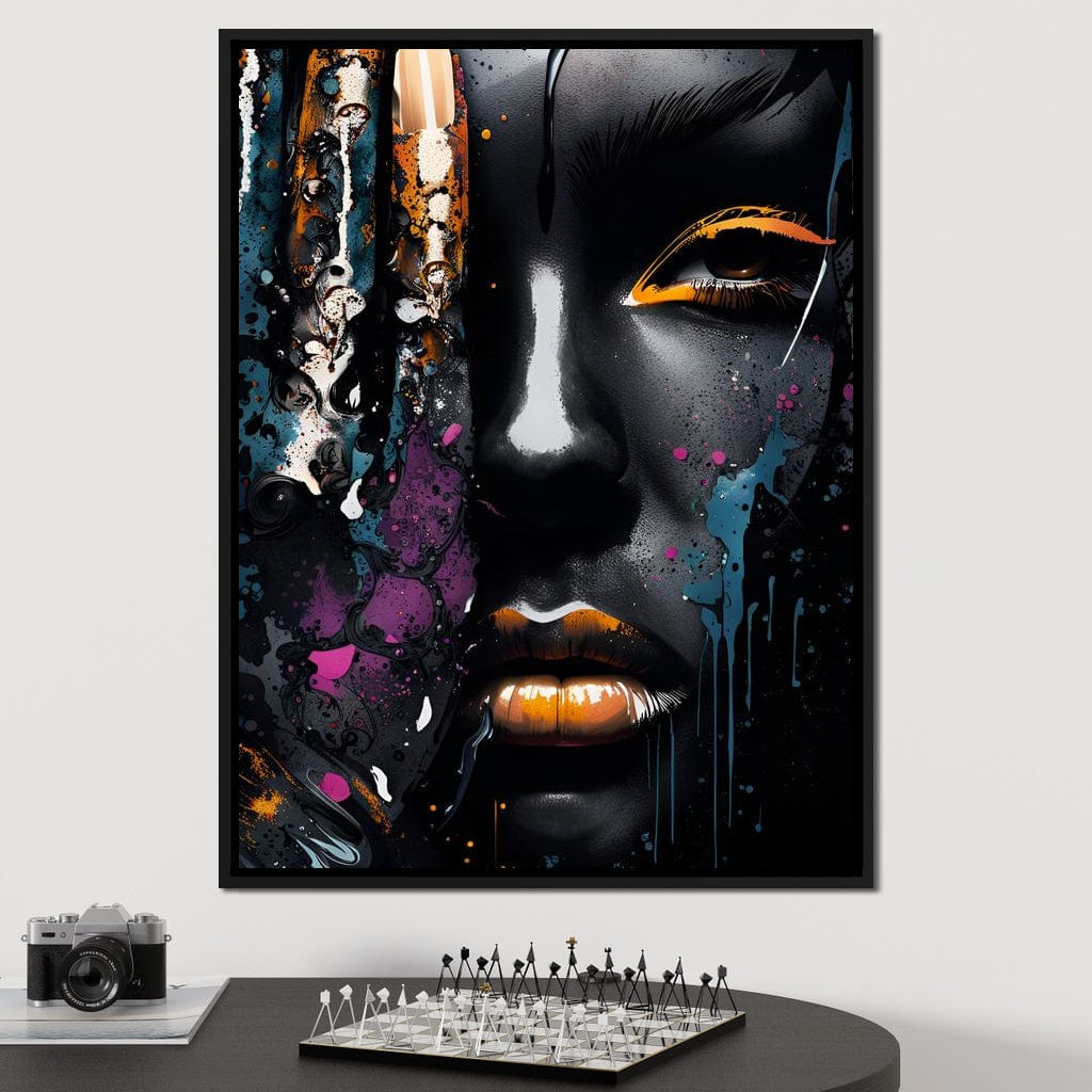 Female Portrait 128 Canvas Wall Art