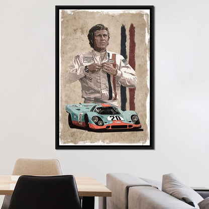 Le Mans Canvas Wall Art