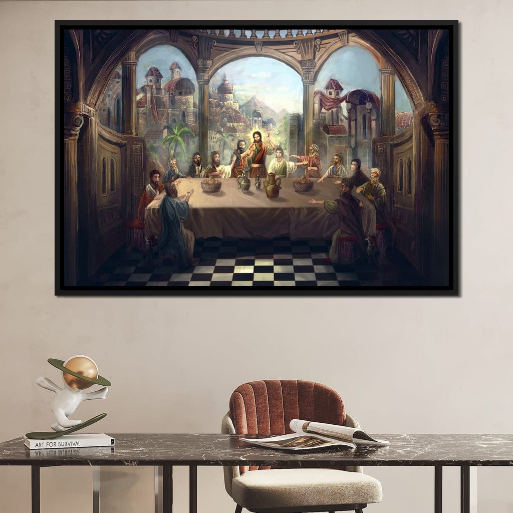 Last Supper Canvas Wall Art