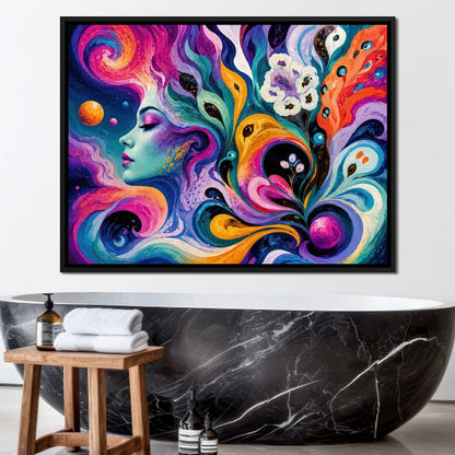 Cosmic Daydream Canvas Wall Art