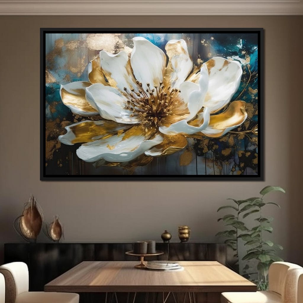 Elegant Flower Bloom 13 Canvas Wall Art