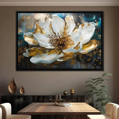 Elegant Flower Bloom 13 Canvas Wall Art