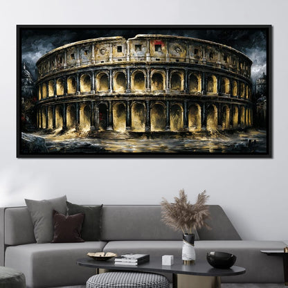 Echoes of an Ancient Empire Canvas Wall Art