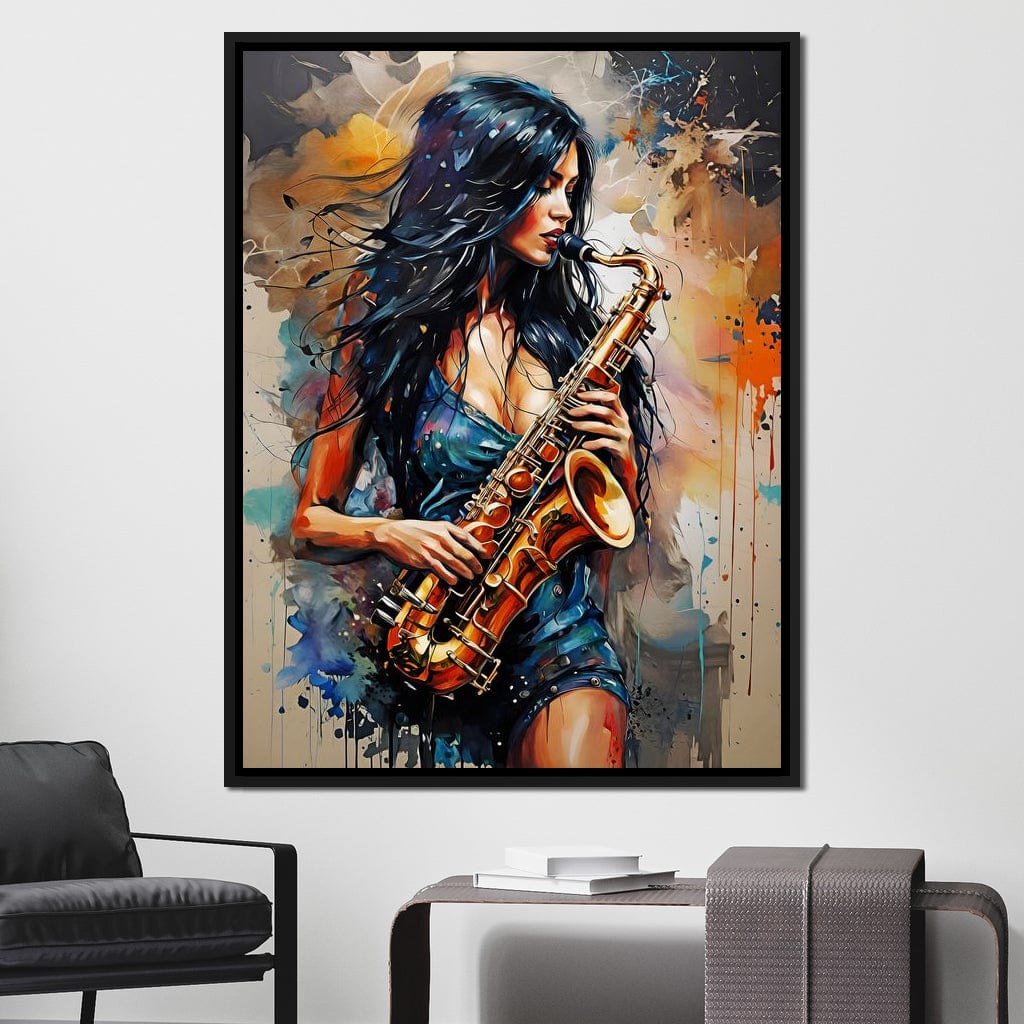 Female Portrait 078 Canvas Wall Art