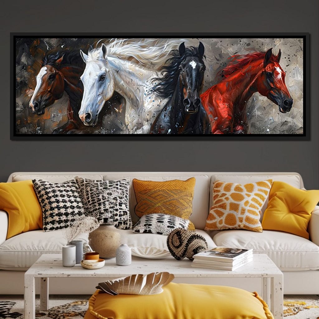Gallop Through Wild Canvas Wall Art