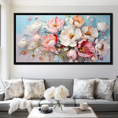 Blossoms of Serenity Breeze Canvas Wall Art