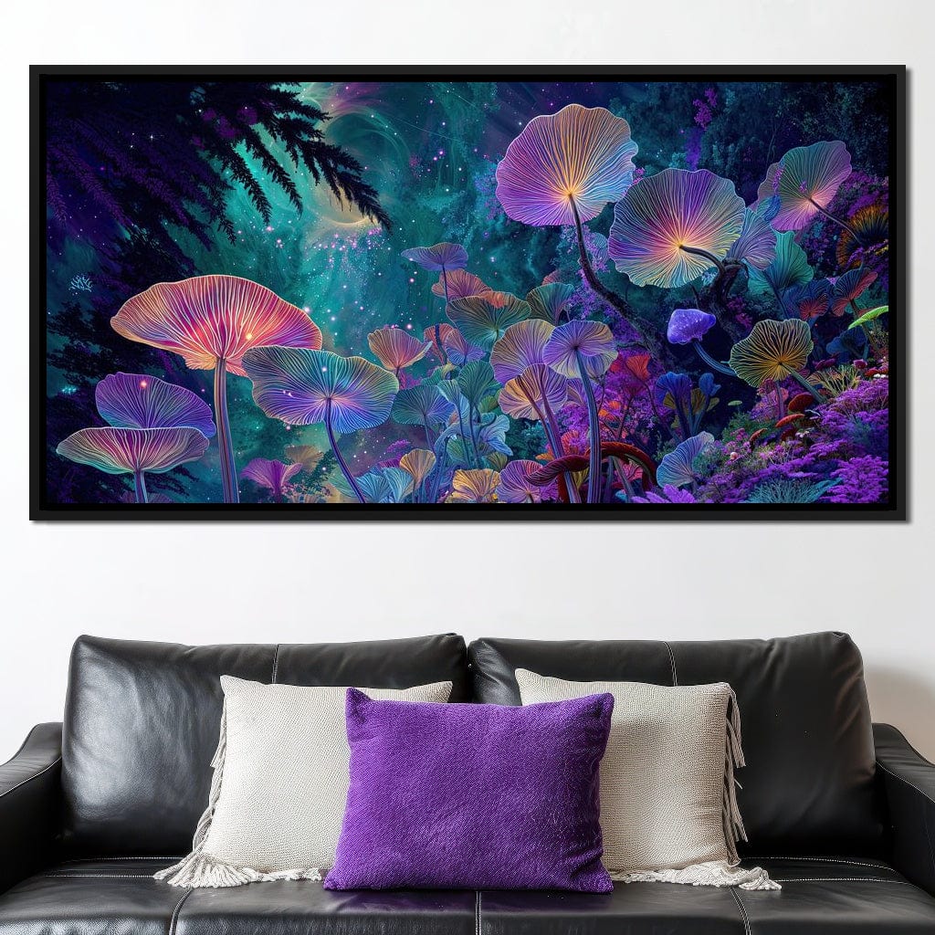 Galactic Faerie Garden Canvas Wall Art