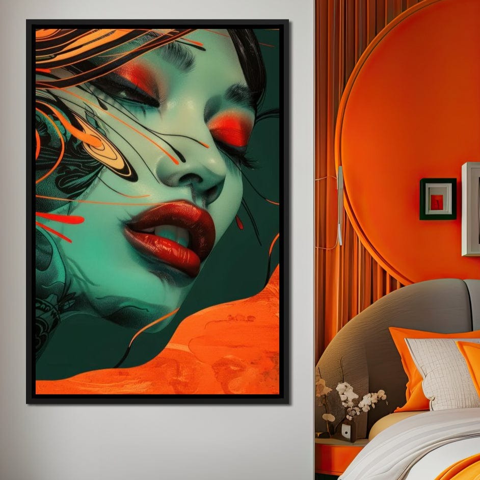 Celestial Muse Canvas Wall Art