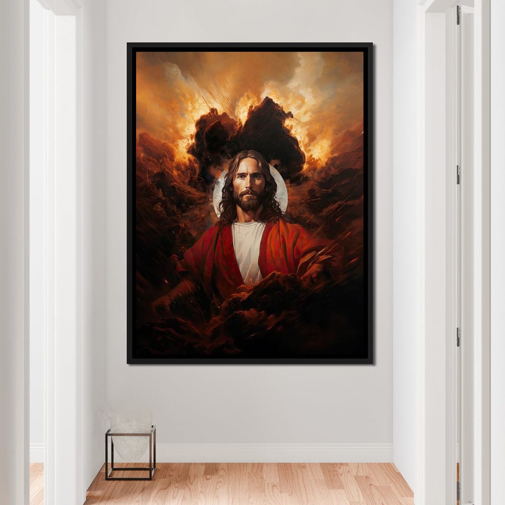 Jesus the Savior Canvas Wall Art