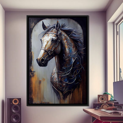 Soulful Steed Canvas Wall Art