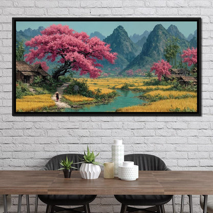 The Tranquil Path Canvas Wall Art