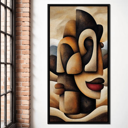 Faces of the Earth Canvas Wall Art