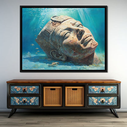 Oceanic Titan Tranquility Canvas Wall Art