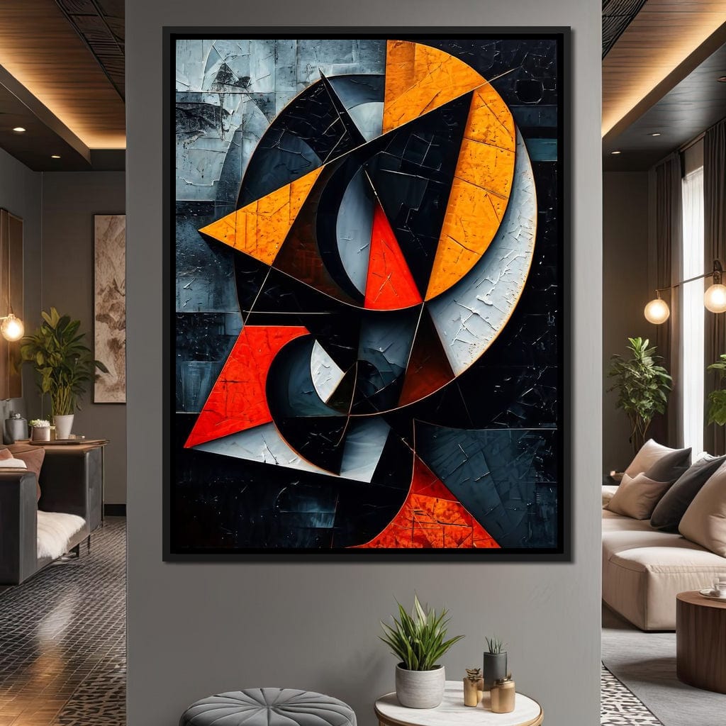 Colorful Modern Art 046 Canvas Wall Art