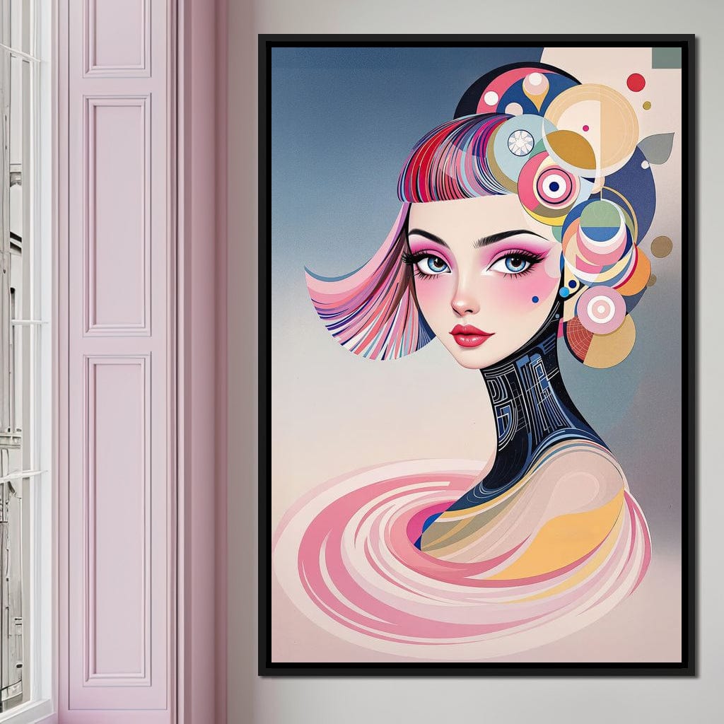 Pastel Elegy Canvas Wall Art