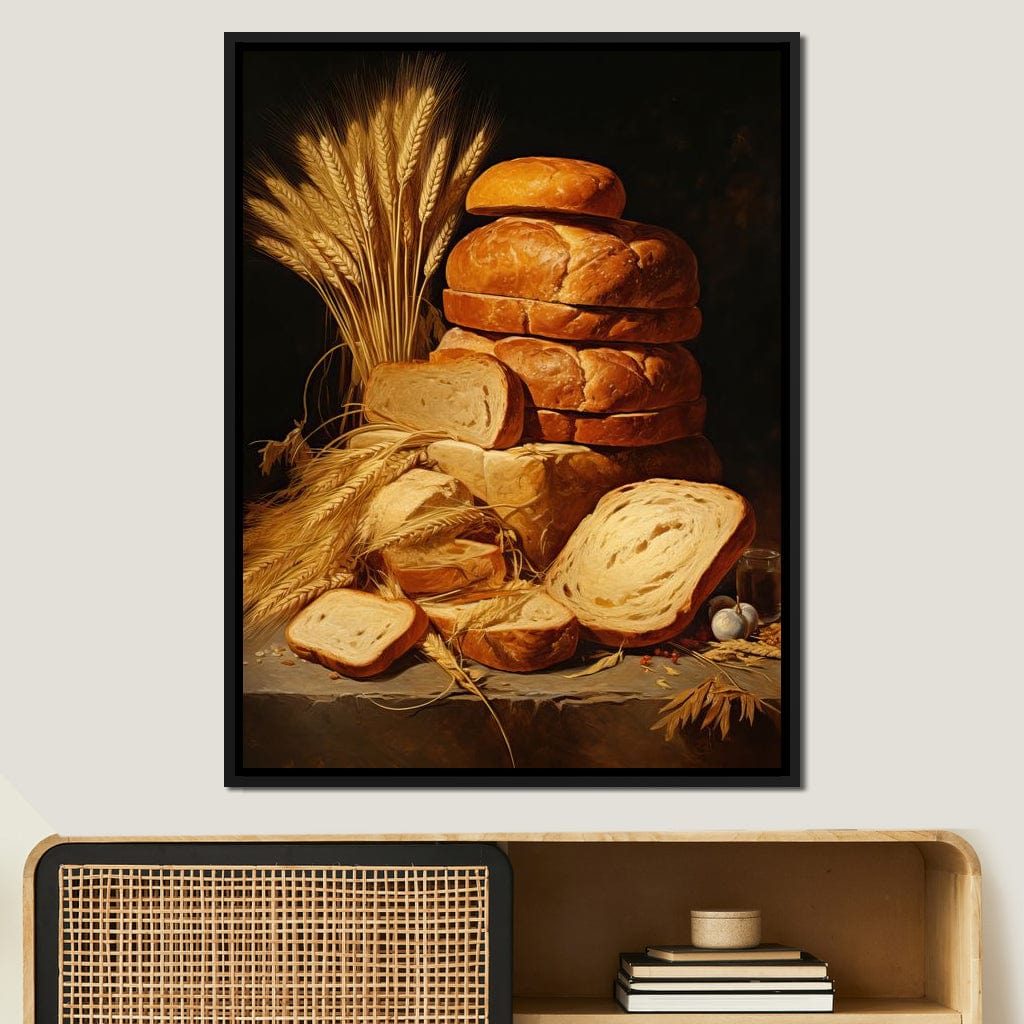 Feast of Wood and Bread Canvas Wall Art