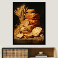 Feast of Wood and Bread Canvas Wall Art