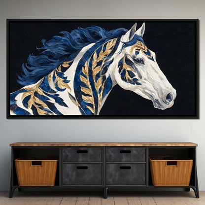 Majestic Equine Splendor Canvas Wall Art