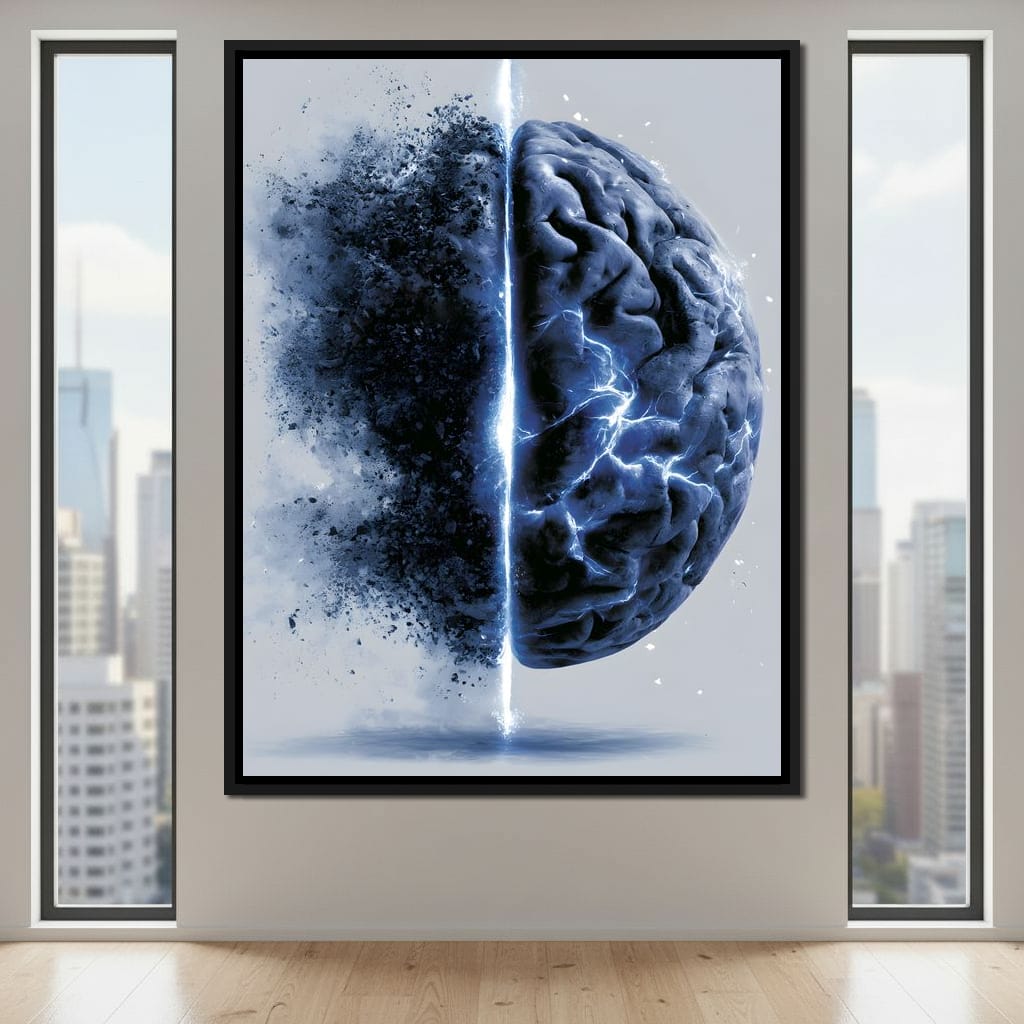 Fractured Reason Before The Storm Canvas Wall Art