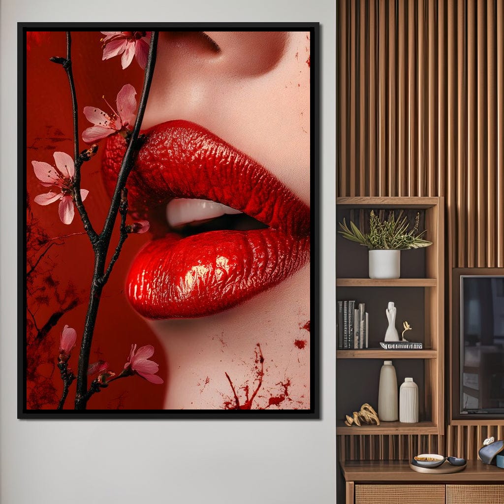 Passion Petals Enchantment Canvas Wall Art