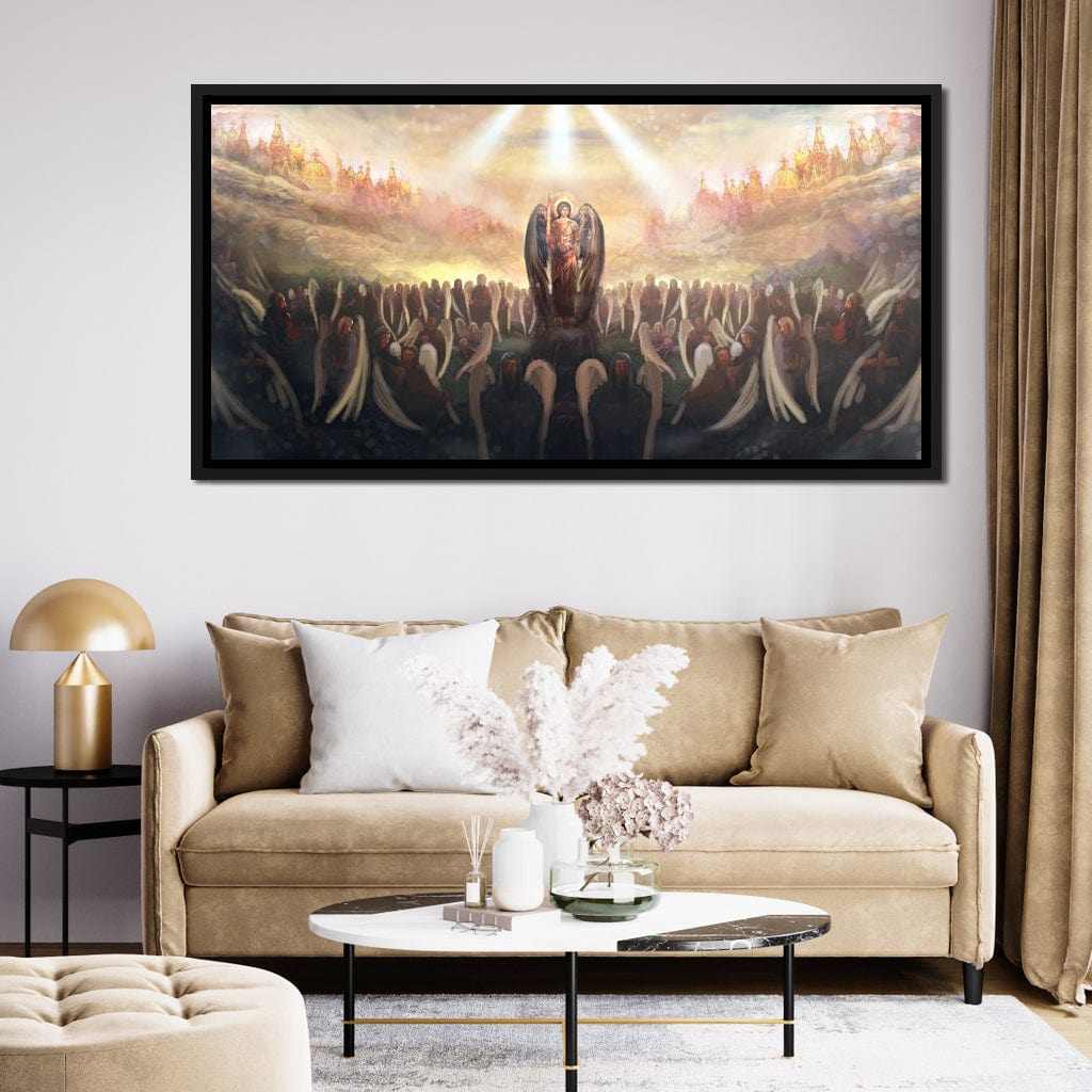 Saint Archangel Michael Canvas Wall Art
