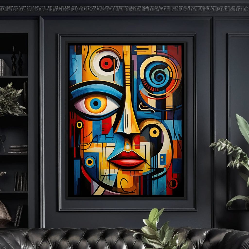 Cubist Reflections Canvas Wall Art