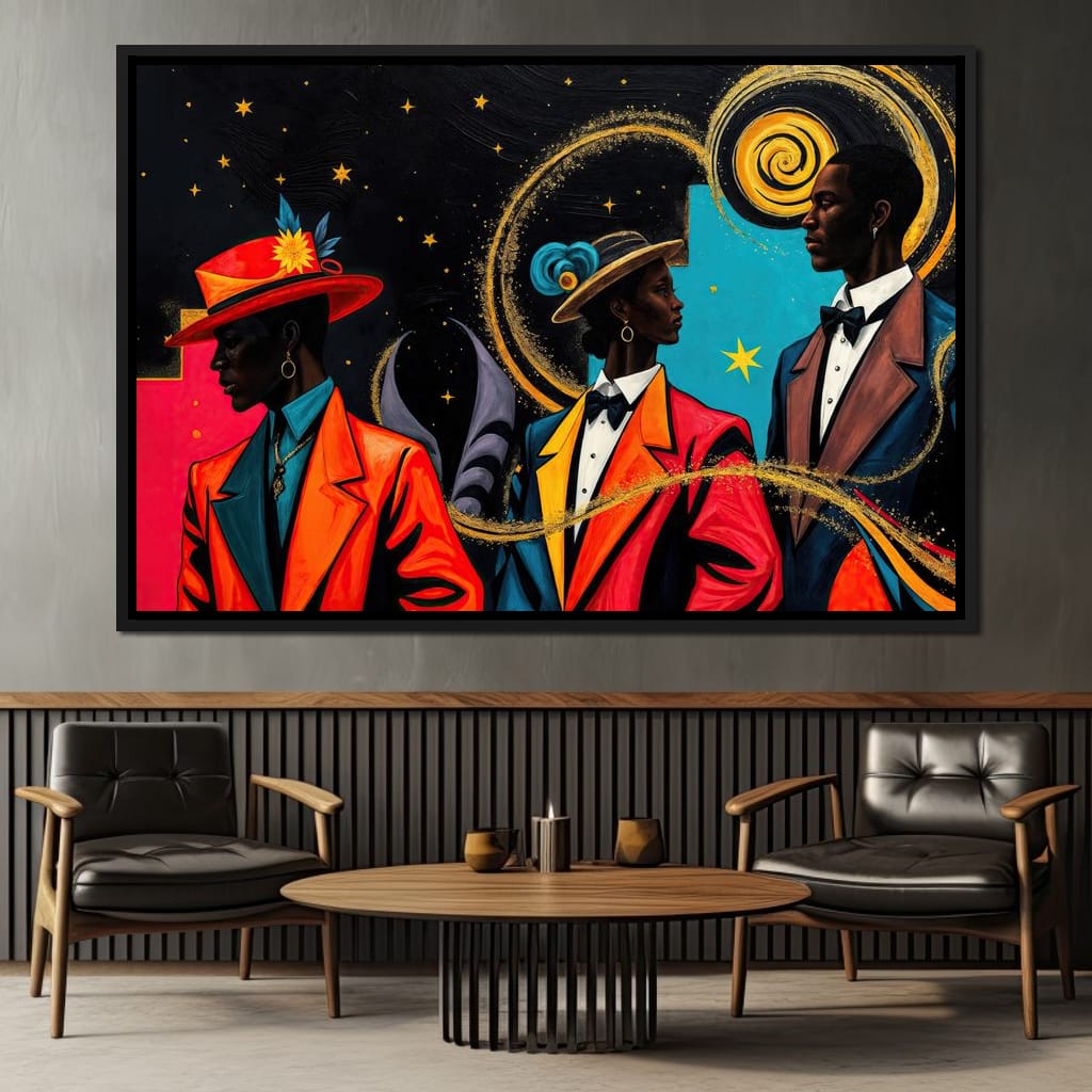 Harlem Renaissance Canvas Wall Art