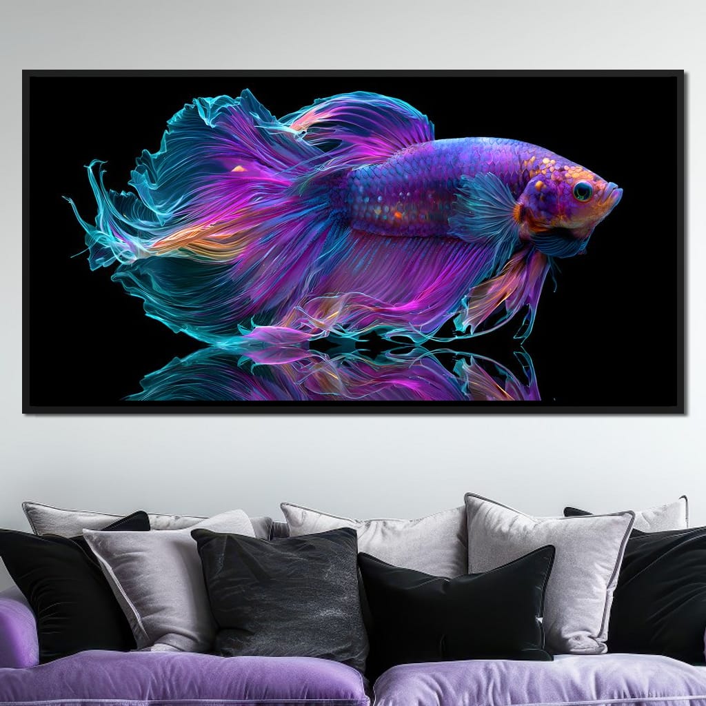 Radiant Fish Canvas Wall Art