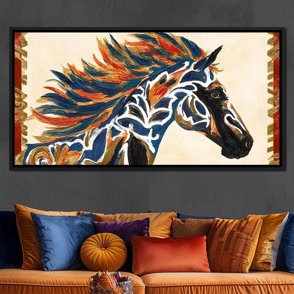 Majestic Stallion Dreamscape Canvas Wall Art