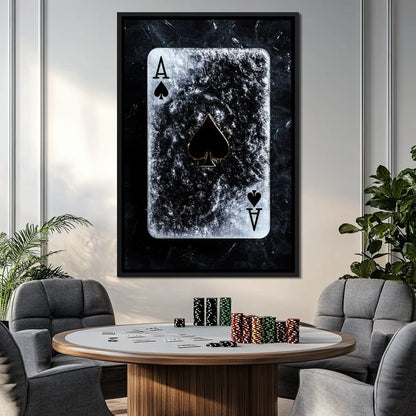 Ace of Shadows Canvas Wall Art