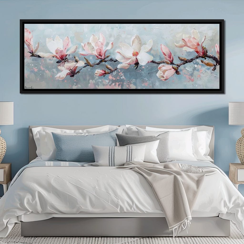 Blossoming Serenity Branches Canvas Wall Art