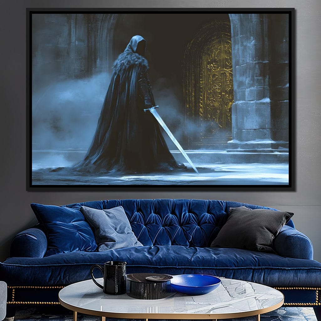 Guardian of the Gilded Realm Canvas Wall Art