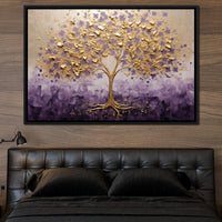 Golden Lisse Celebration Canvas Wall Art