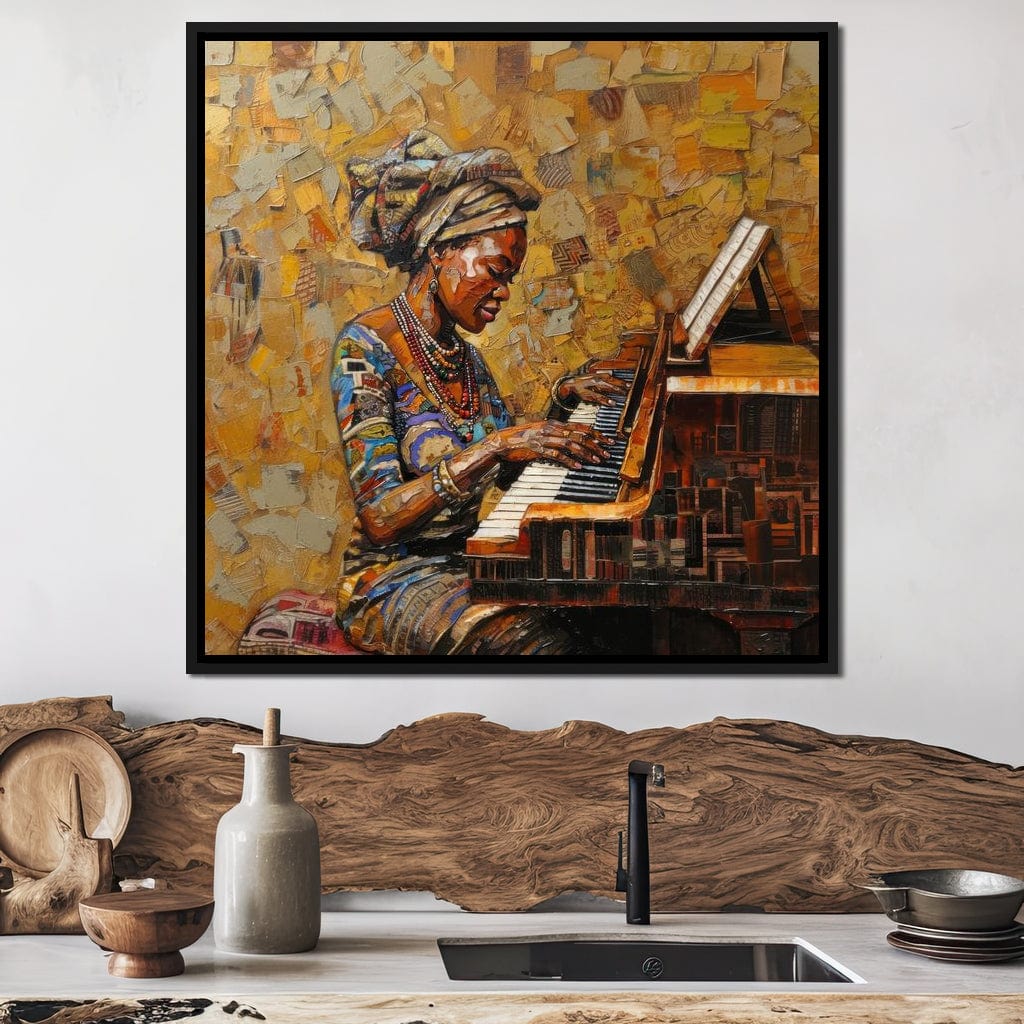 Rhythms of Tradition Canvas Wall Art
