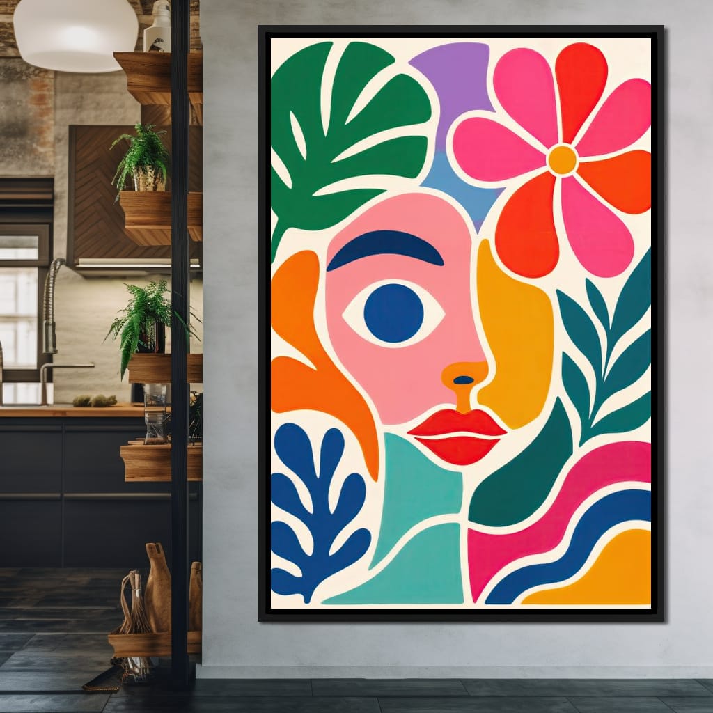 The One Eyed Garden Parade Canvas Wall Art