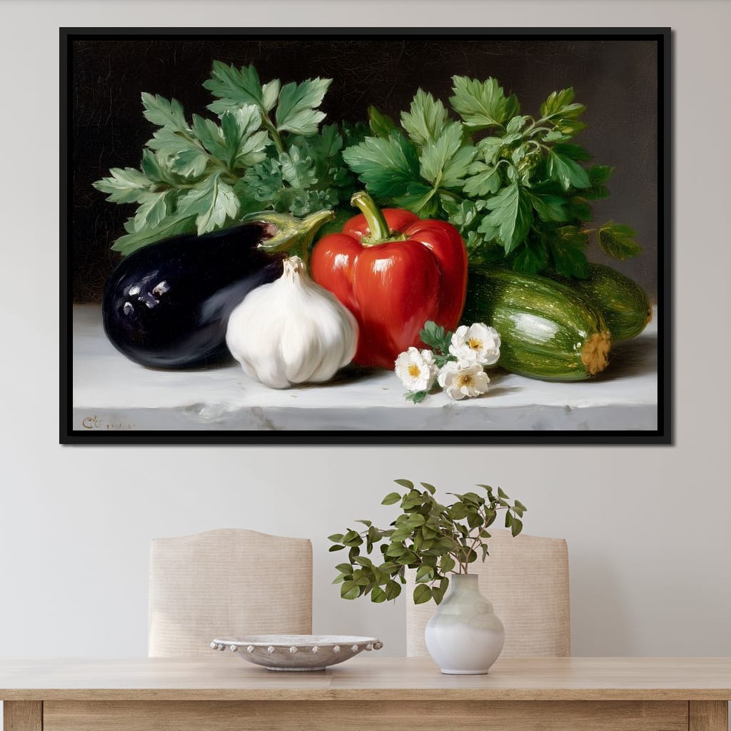 Garden Harvest Canvas Wall Art
