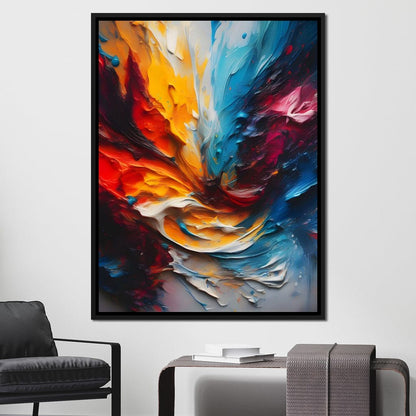Color Burst Canvas Wall Art