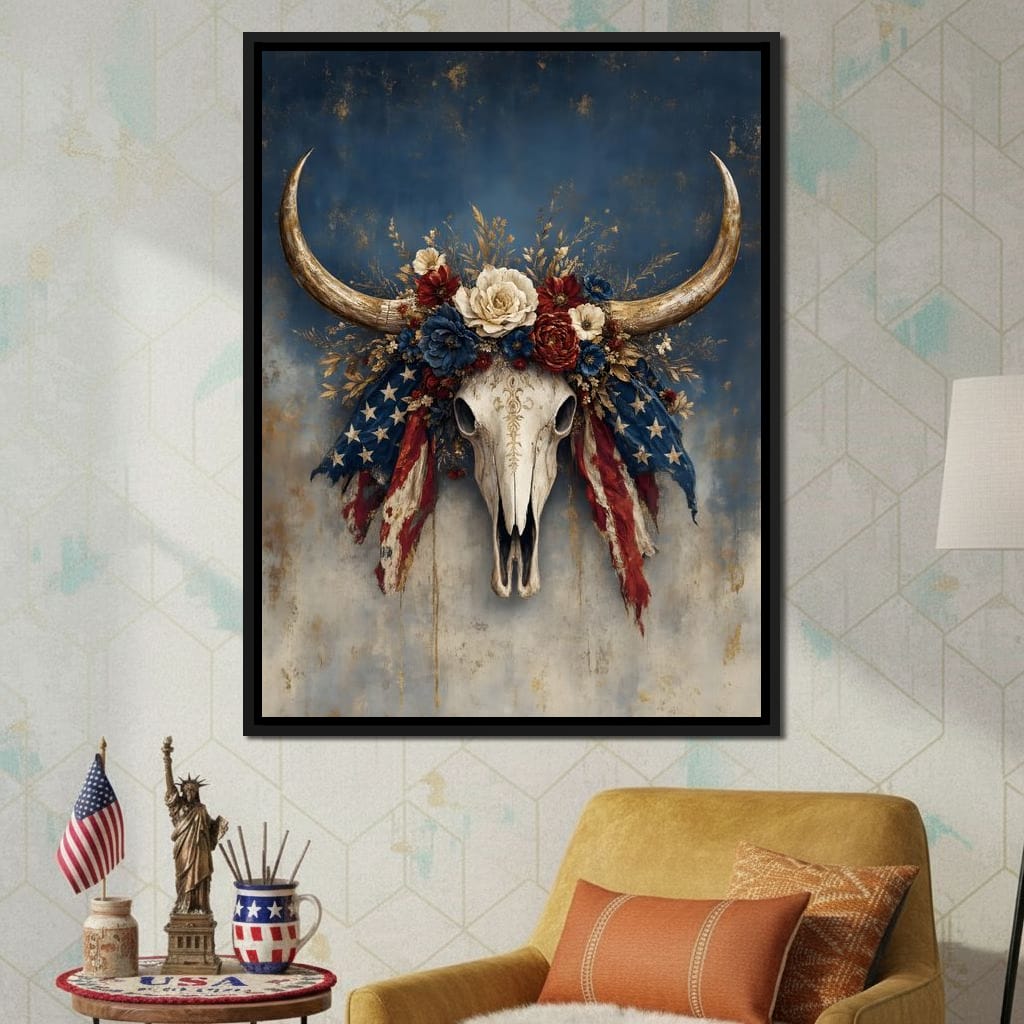 Echoes of the Rugged Frontier Canvas Wall Art