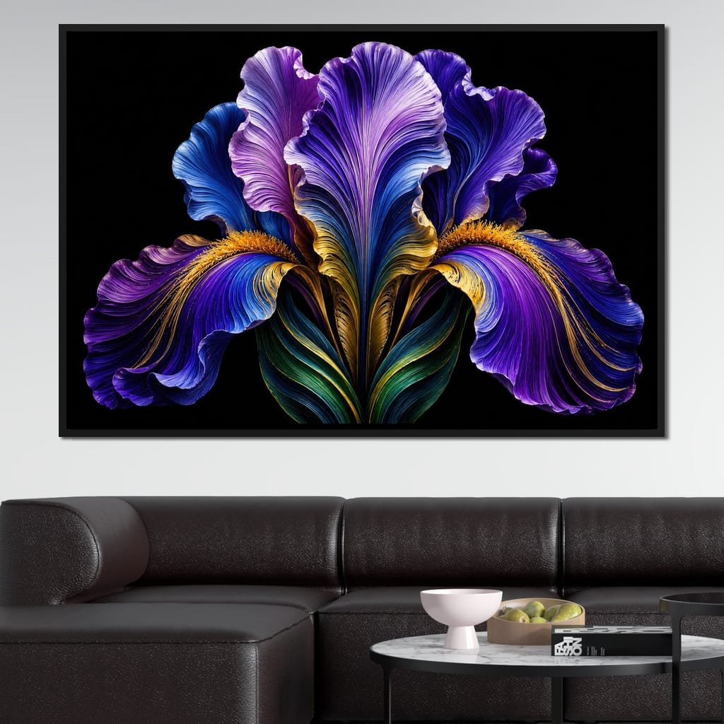 Purple Reign Canvas Wall Art