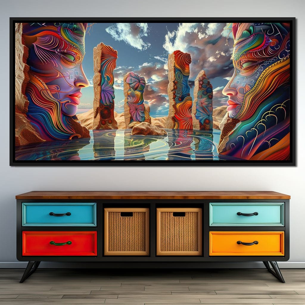 The Guardians of Psychedelia Canvas Wall Art