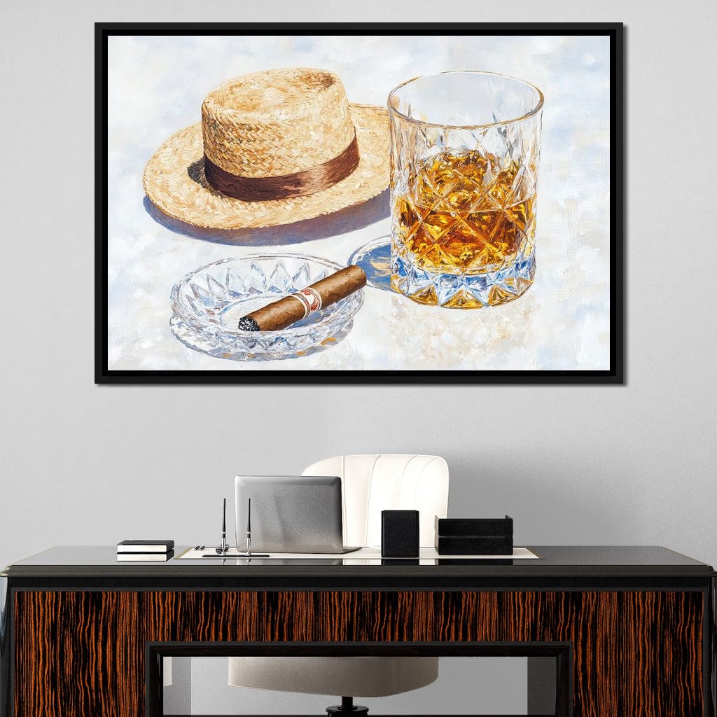 Sunlit Cuban Leisure Canvas Wall Art