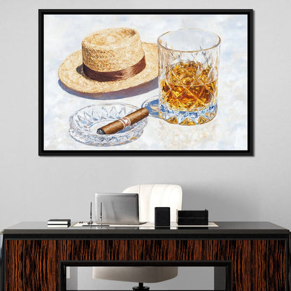 Sunlit Cuban Leisure Canvas Wall Art